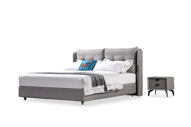 简约软床 —艺术风现代简约软床，不止是设计，更是种生活态度