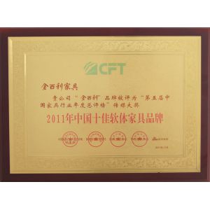 2011中国十佳软体家具品牌